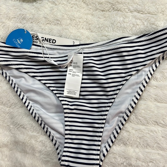Cupshe stripe bikini XS - Picture 1 of 3